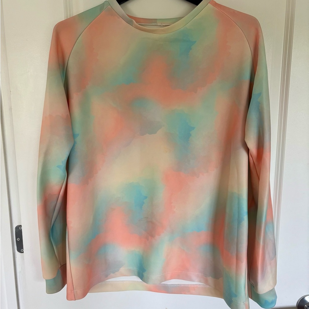 RYDERACT Pastel Tie-Dye Women's Sweater
